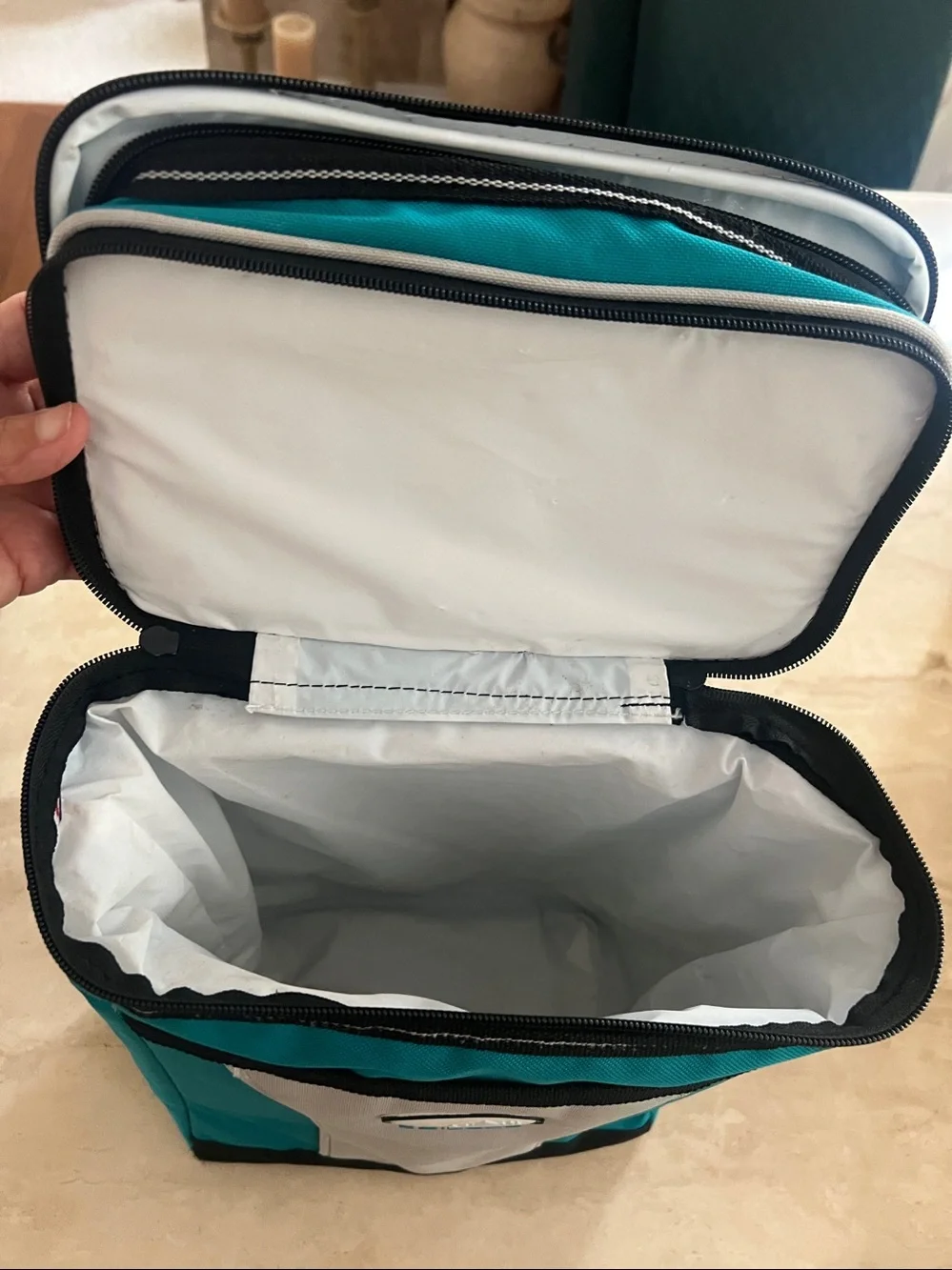 Arizona Artic Pak insulated cooler zipper bag with shoulder strap